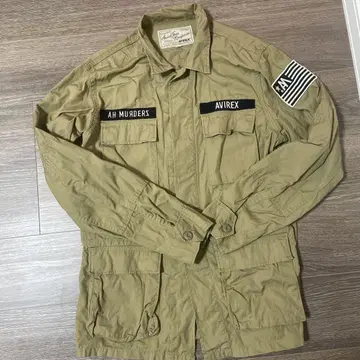 AH MUDERZ x AVIREX 콜라보 밀리터리 자켓