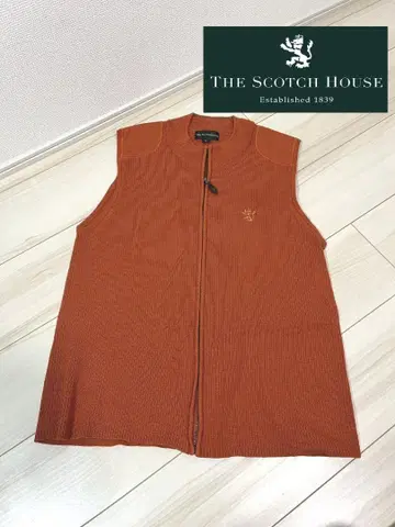 더 스카치 하우스 The Scotch House 니트 베스트 L