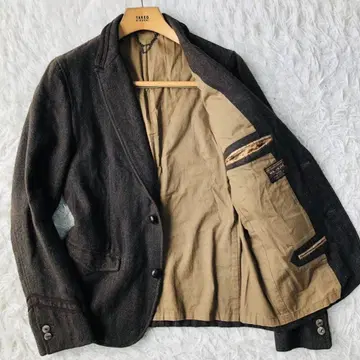 Mr.OLIVE 테일러드 자켓 싸개 버튼 S 가을/겨울 트위드