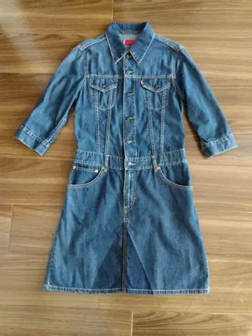 [ Levi's ] RED TAB 리바이스 데님 셔츠 원피스