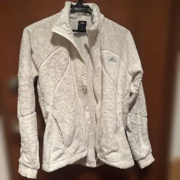 adidas 플리스 자켓 화이트