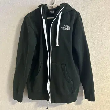 THE NORTH FACE 다크 그린 후드티 M