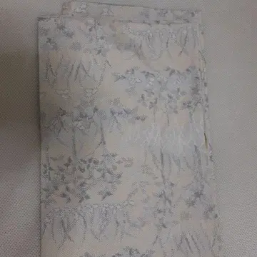 백대도 방자 연보라와 그레이 꽃무늬