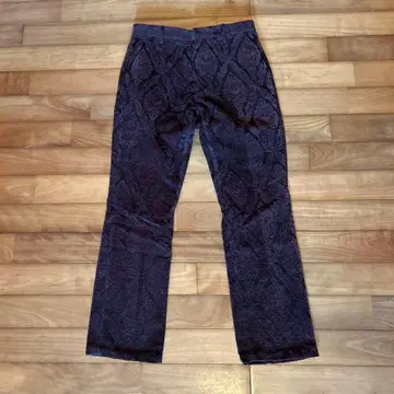 HARE 다마스크 자카드 팬츠