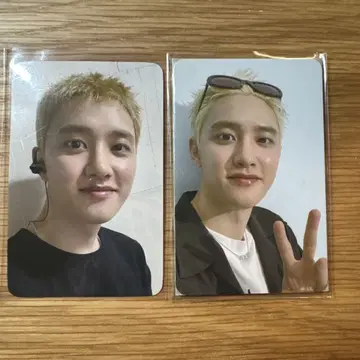 EXO 디오 트레이딩 카드 팝업 복조리 파우치 핀 배지