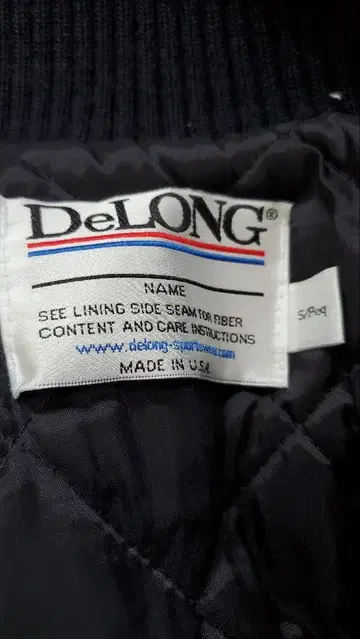 DeLONG USA 바시티 자켓