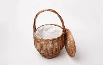 [ 새상품급 ] 내추럴 바스켓백 인테리어로도 활용 가능