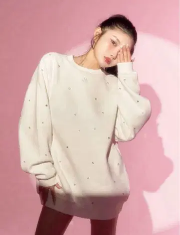 다리치 랜덤 비쥬 스프링 풀오버 맨투맨