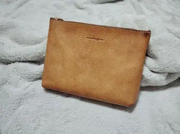 analogico 사각 파우치 M 내추럴