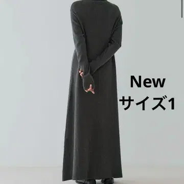crewre New 프론트 플라이니트 원피스 사이즈 1
