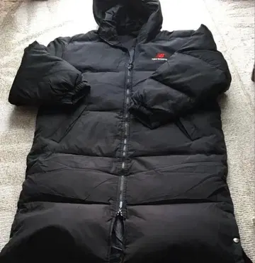 뉴발란스 롱 다운 파카 롱 다운 패딩 한국 블랙