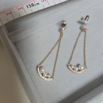 스와로브스키 펄 귀걸이