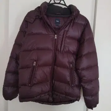 GAP 다운 자켓 후드 부착 xs