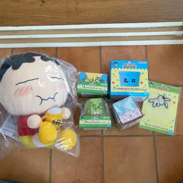 짱구는 못말려(크레용 신짱) 타월, 봉제 인형 등 묶음 판매