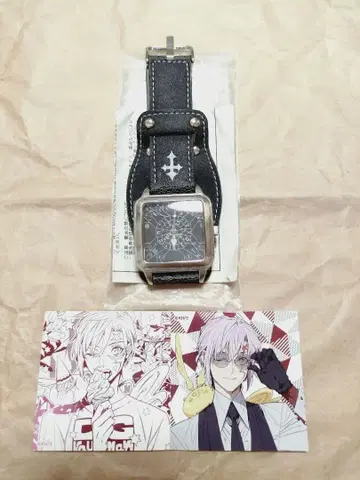 D.Gray-man 점프 당선품 손목시계 트윈 스티커