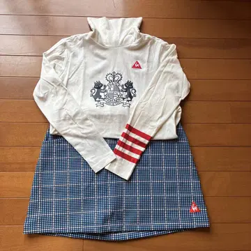 가을 겨울용 르꼬끄 여성용 골프웨어 세트