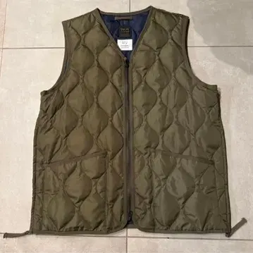 TAION 타이온 밀리터리 다운 베스트 다크 올리브 XL