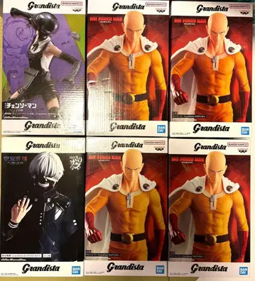 Grandista 원펀맨 도쿄 구울 체인소 맨 피규어