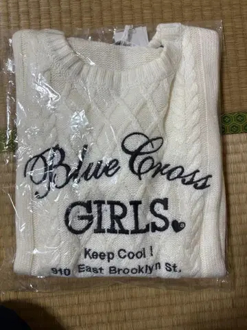 Blue Cross 니트 05 아이보리