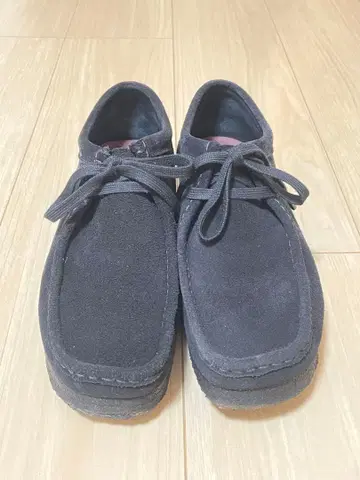 CLARKS ORIGINALS 블랙 모카신