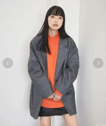 LOWRYS FARM 체스터 코트 프리 사이즈