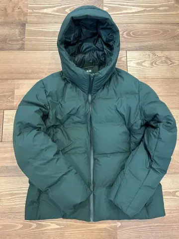 UNIQLO 심리스 다운 XL 다크 그린