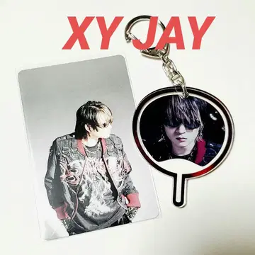 XY 아크릴 키링 & 트레이딩 카드 세트 JAY