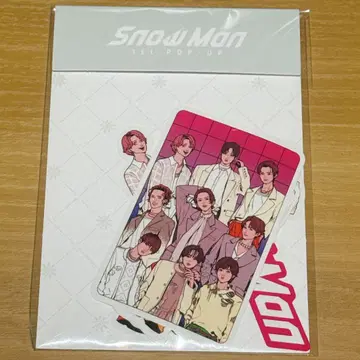 [ 미개봉 새상품 ] Snow Man 1st POPUP 스티커 팩