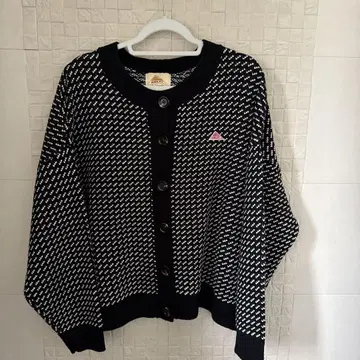 SM2 KELTY 케르티 가디건 버즈아이 블랙 사만사 모스모스