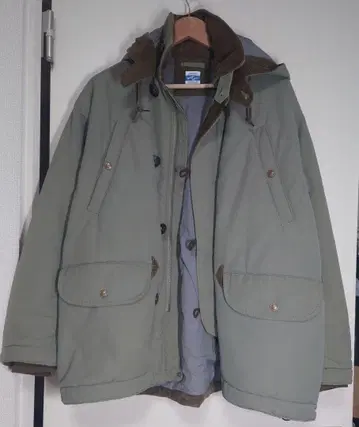 ARMY TWILL COTTON NYLON PADDING COAT