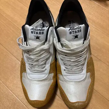 아틀란틱 스타즈 스니커즈 화이트/골드