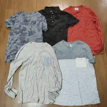J.Crew 티셔츠 피케 셔츠 S 5개 세트