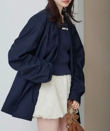 Kastane 카스타네 더블 소매 개더 자켓
