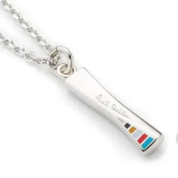 [ 컨디션 최상 ] 폴스미스 멀티 스트라이프 목걸이