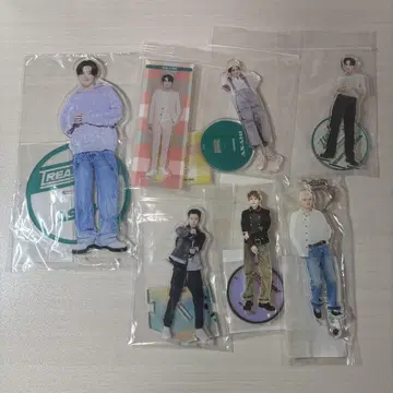 TREASURE 아사히 아크릴 스탠드 아크릴 키링 세트