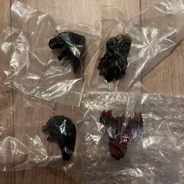 고질라 괴수난무 거친 것들 E상 몬스터 헤드 마그넷 4종 컴프