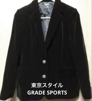 도쿄 스타일 GRADE SPORTS 벨벳 자켓