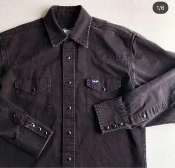 80s Wrangler 데님 자켓 블랙
