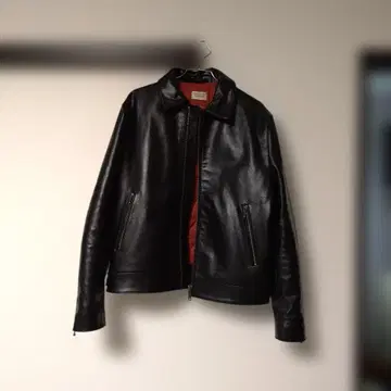 누디진스 코 블랙 싱글 라이더 자켓 M