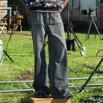 DAIRIKU/24AW Wide Vintage Denim Pants