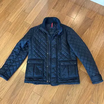 Tommy Hilfiger 네이비 퀼팅 자켓