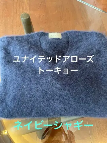 유나이티드 애로우즈 네이비 스웨터
