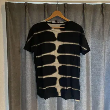 닐바렛 T셔츠 반팔 블랙/화이트