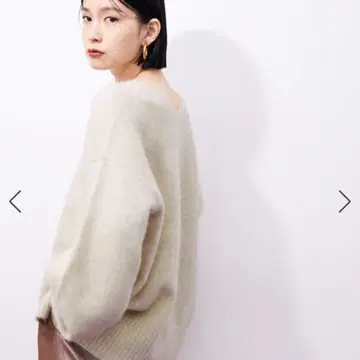 FOX 울 V넥 풀오버