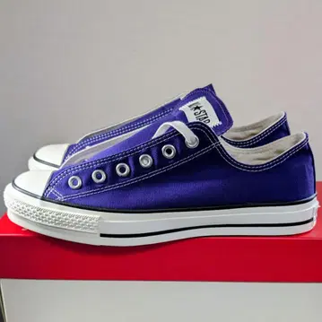 컨버스 CANVAS AS J OX 캔버스 PURPLE 7H(26cm)
