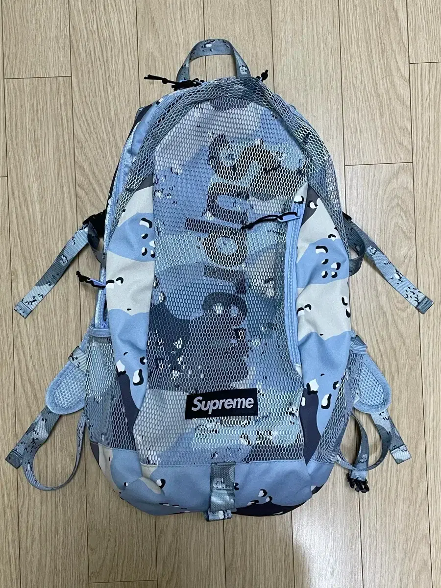 SUPREME 슈프림 Supreme 20ss Backpack Blue Chocolate Chip Camo