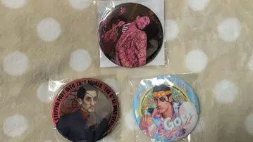 용과 같이 마지마 고로 캔뱃지 3세트