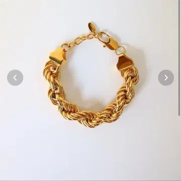 TUWAKRIM 트위스트 체인 팔찌 골드