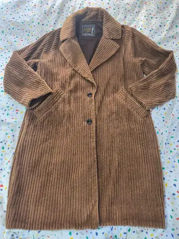HYSTERIC GLAMOUR 코듀로이 체스터 코트