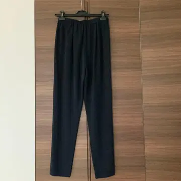 요건 레일 실크 울 팬츠
